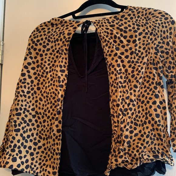 Leopard blouse - Picture 2 of 3